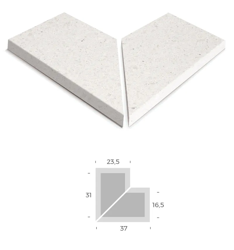 Corner Cap for Horizon Post - imer italia