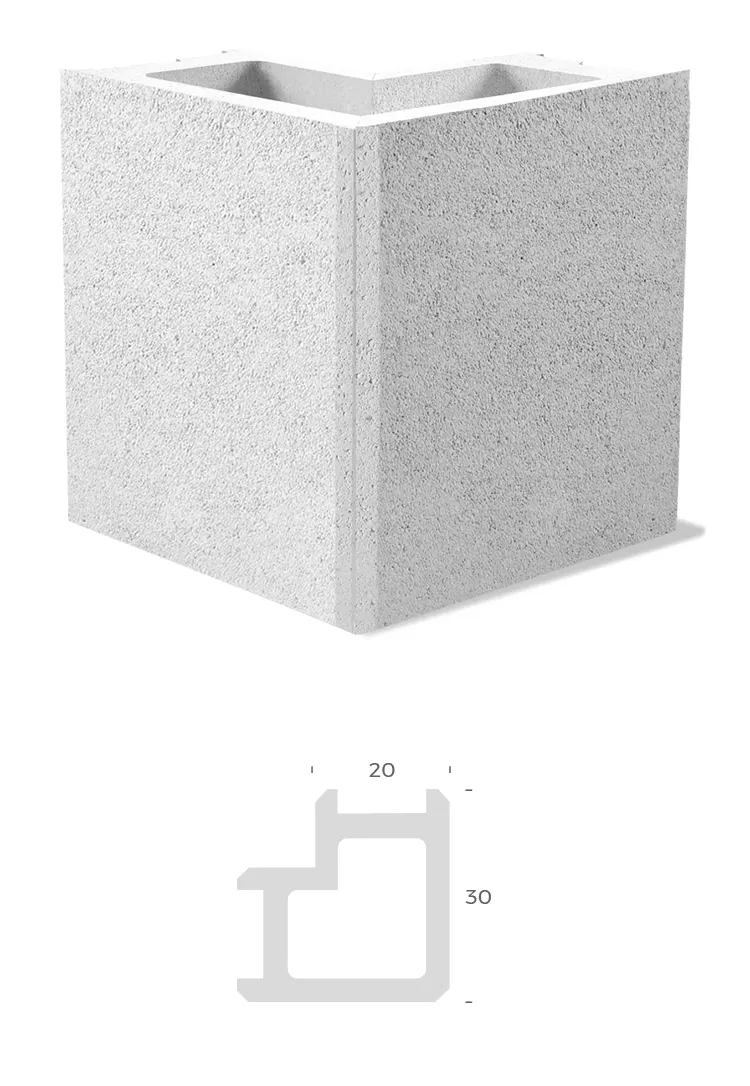 Orienta 45 Corner Post fence -i mer italia